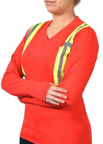 Chandail - Manches longues - Rouge - Bulldog protection