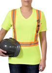 Chandail-tshirt-jaune-Bulldog-protection-avant-modele-1