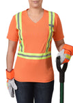 Chandail-tshirt-orange-Bulldog-protection-avant-modèle-1