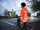 Veste à capuchon haute visibilité
