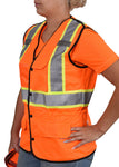 Veste de sécurité - Orange - bulldog protection - avant - droite
