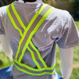 Ceinture/bretelle de sécurité de haute visibilité