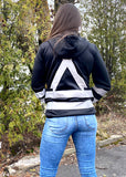 Veste à capuchon haute visibilité