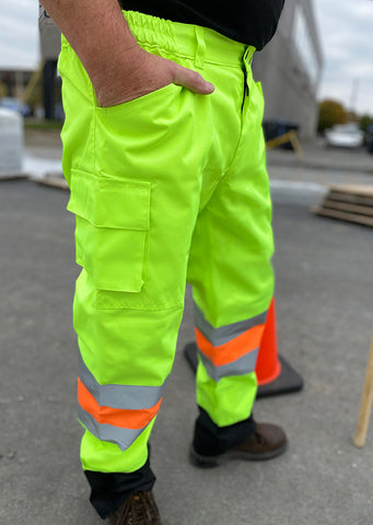 Pantalon de signaleur pour homme