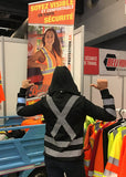 Veste à capuchon haute visibilité