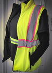 Veste réversible haute visibilité légère et chaude